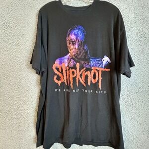 Slipknot T-Shirt We Are Not Your Kind Graphic Size 2XL Double Sided Nu Metal